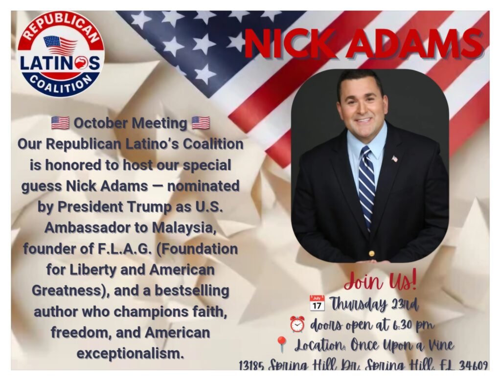 Guest speaker Nick Adams